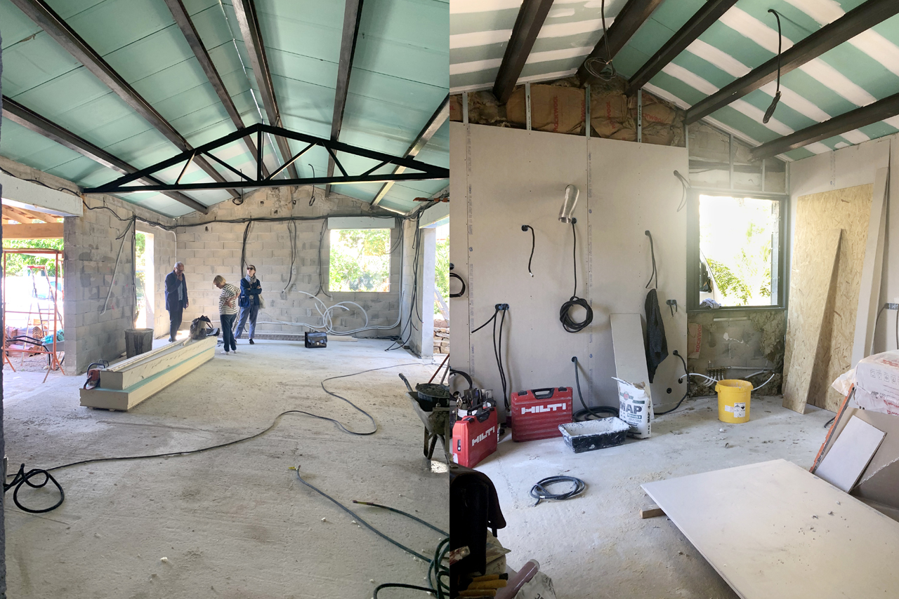 Rénovation et extension d'une maison individuelle à Sanary-sur-mer